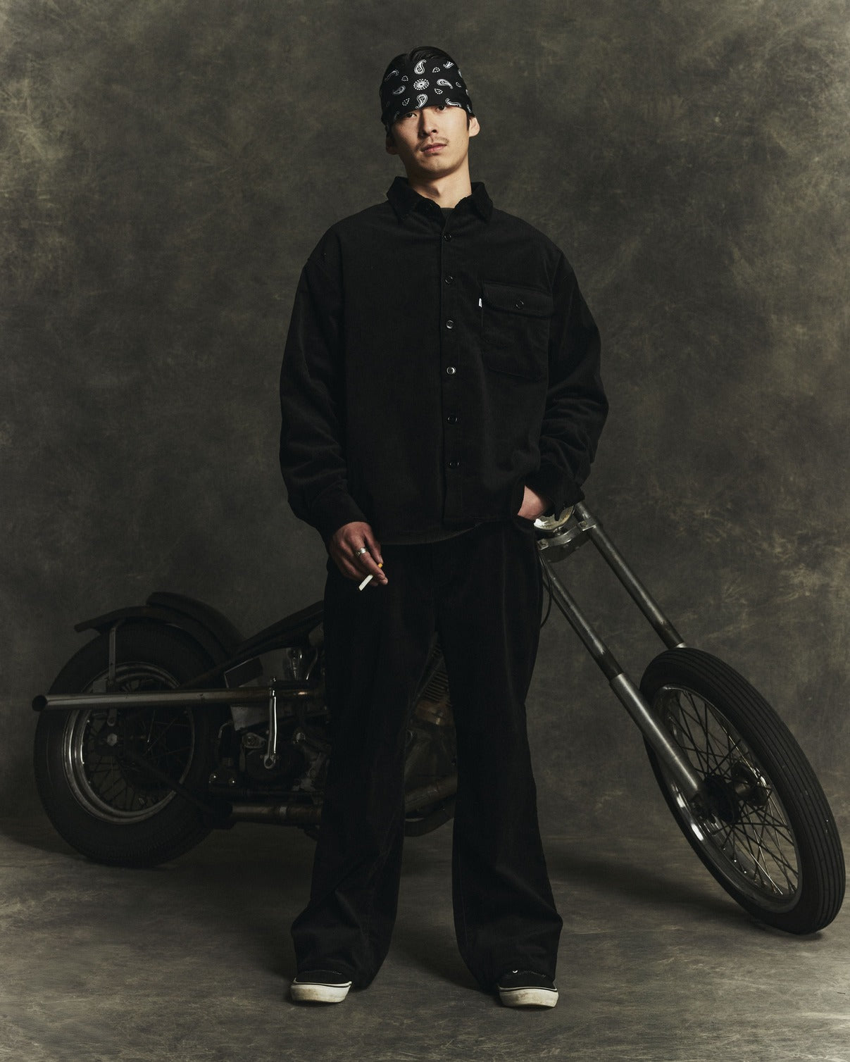 5 poket corduroy pants