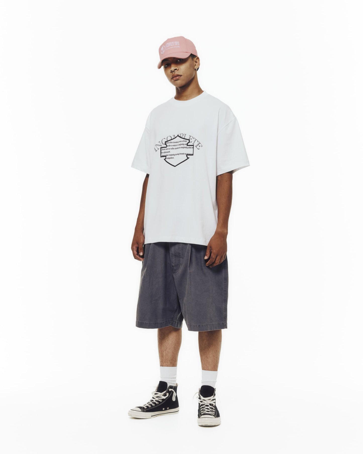 S/S Tee type-1 -BLUE-