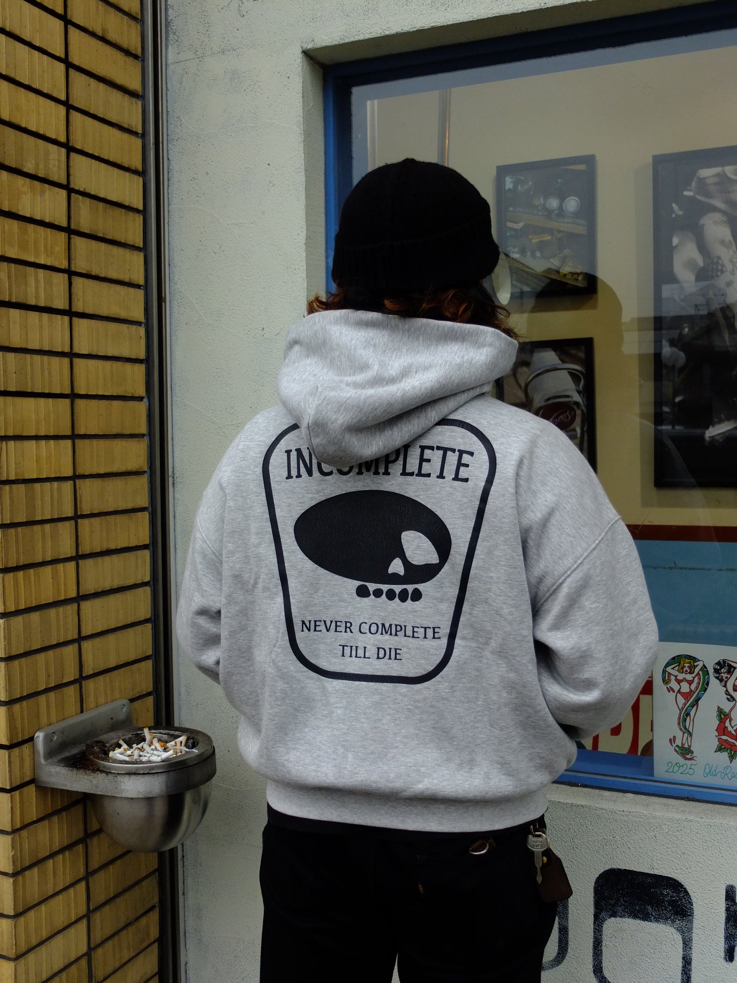 Hoodie type-1 -BLUE-