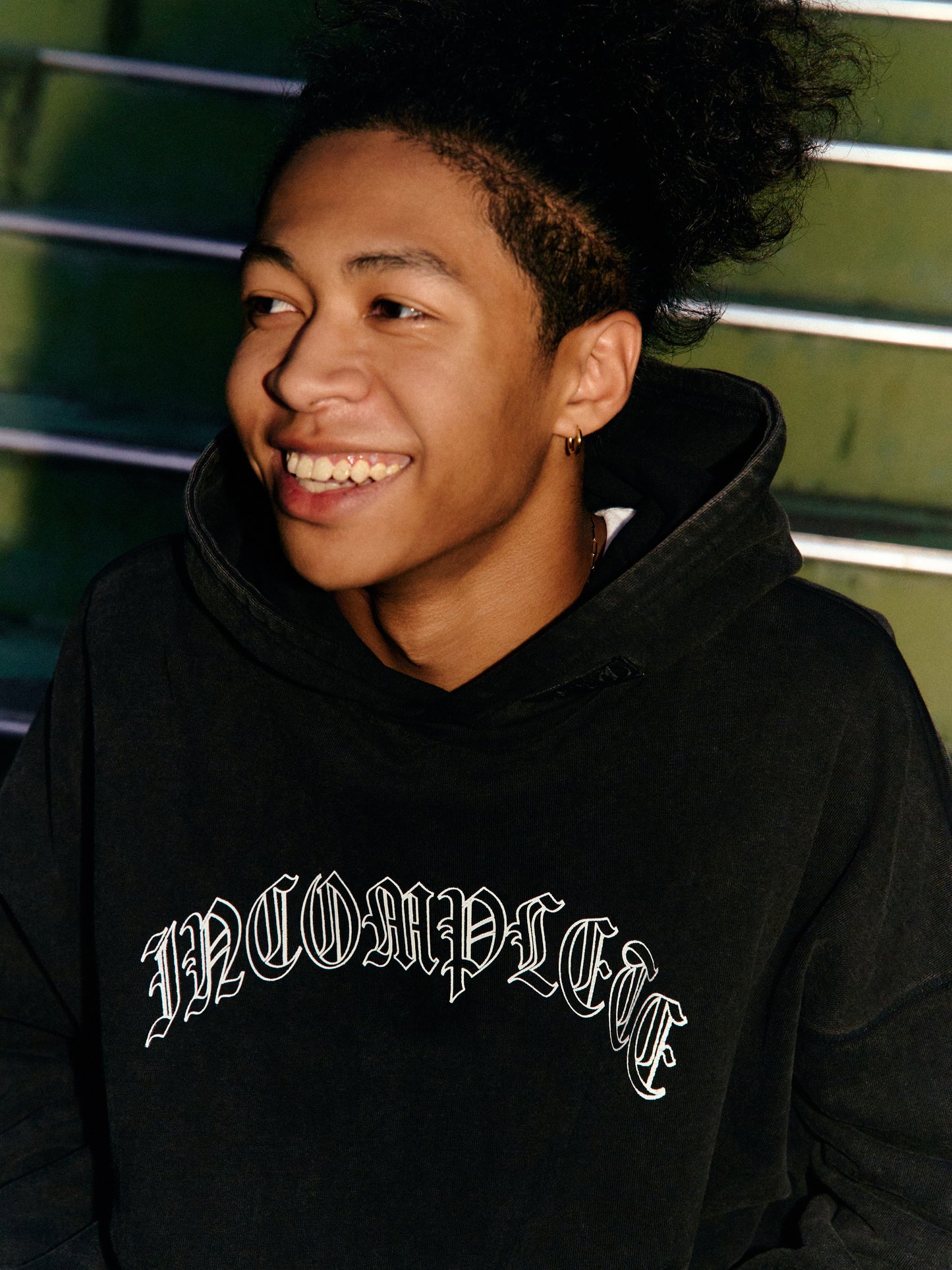 Faded hoodie type-2