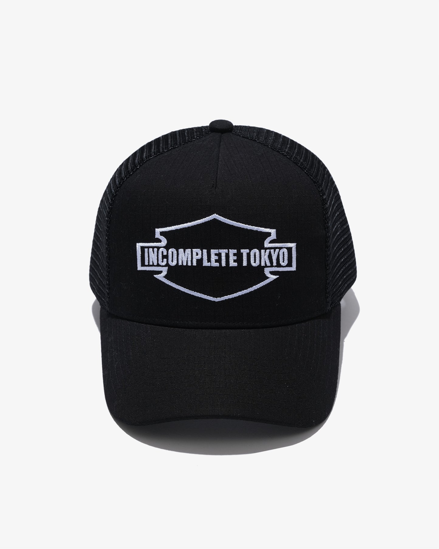 Ripstop mesh cap -BALCK-