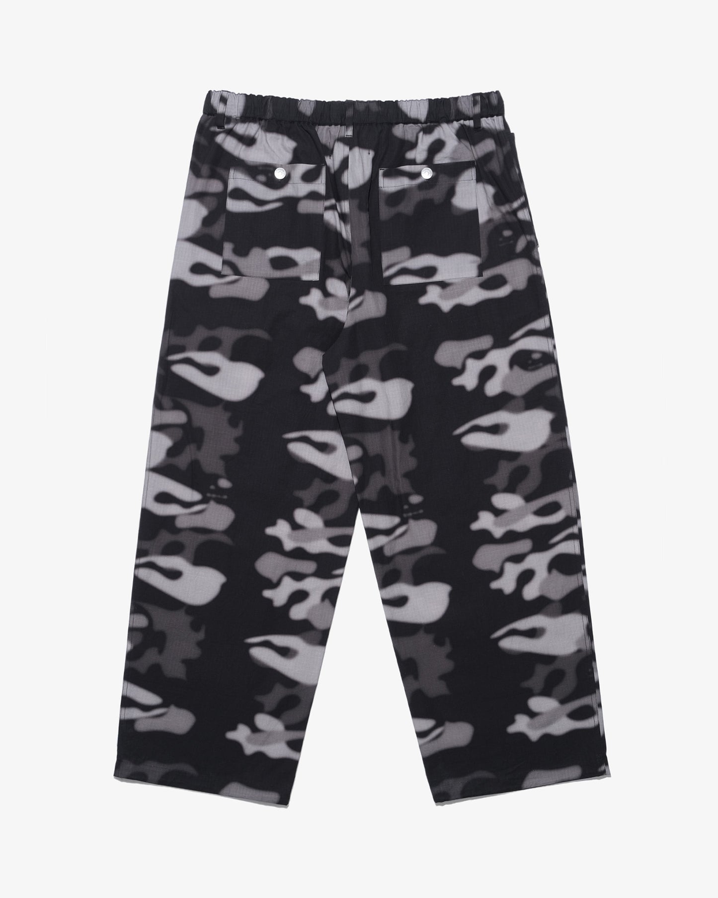 Ripstop wide camo pants
