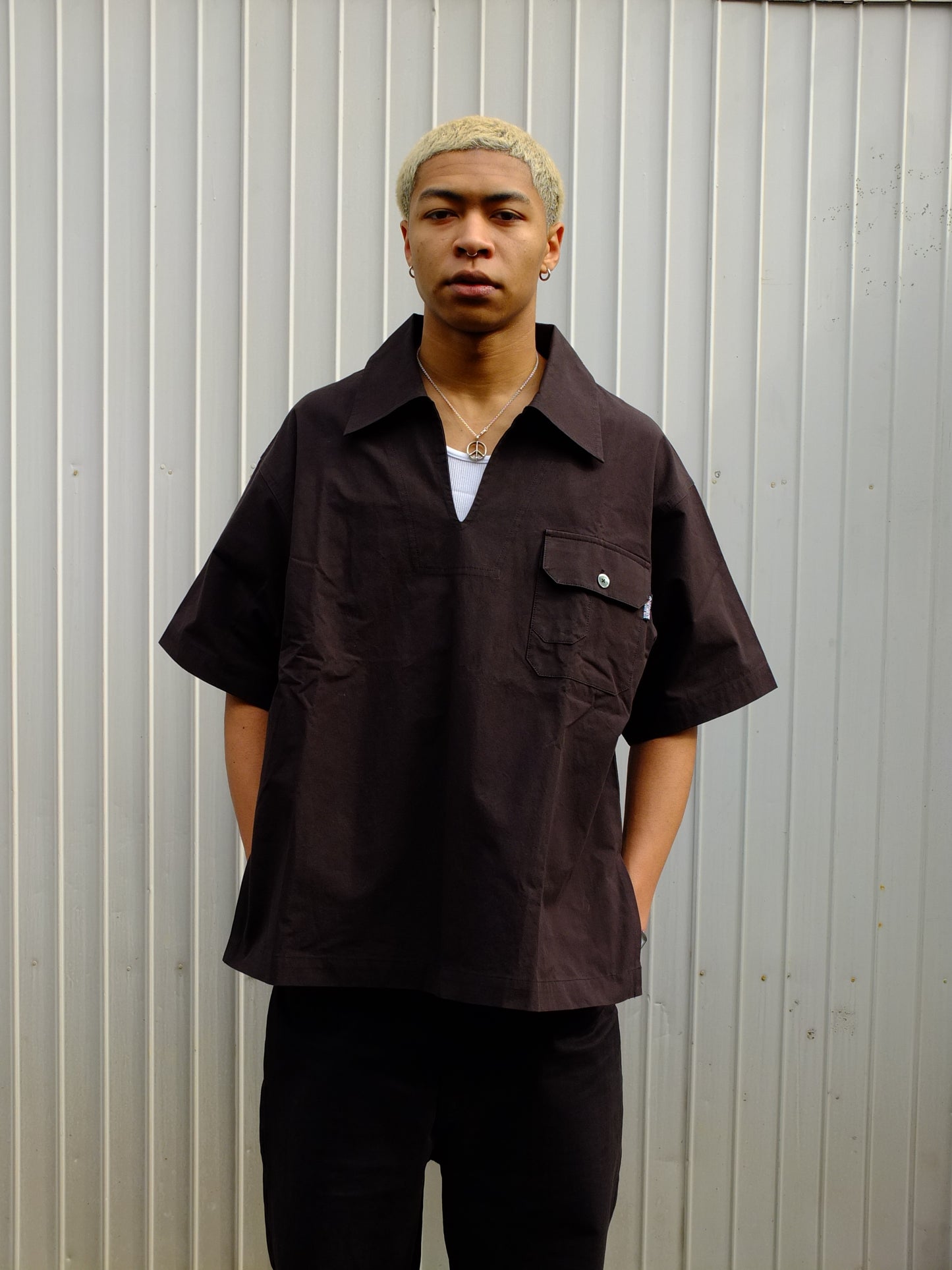 Skipper shirts -BLACK-