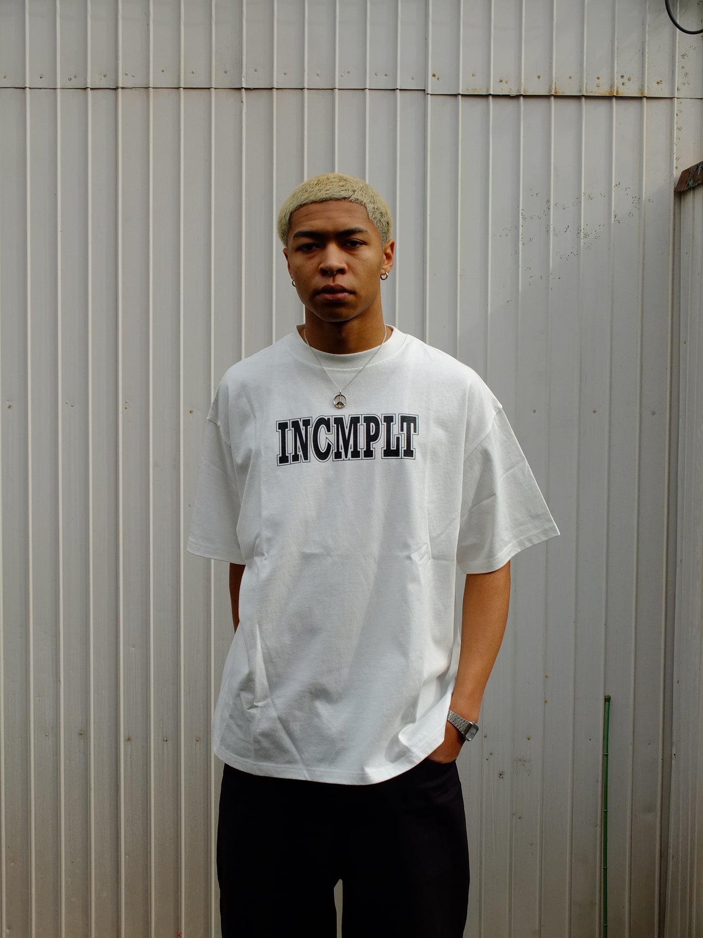 S/S tee type-4 -WHITE-