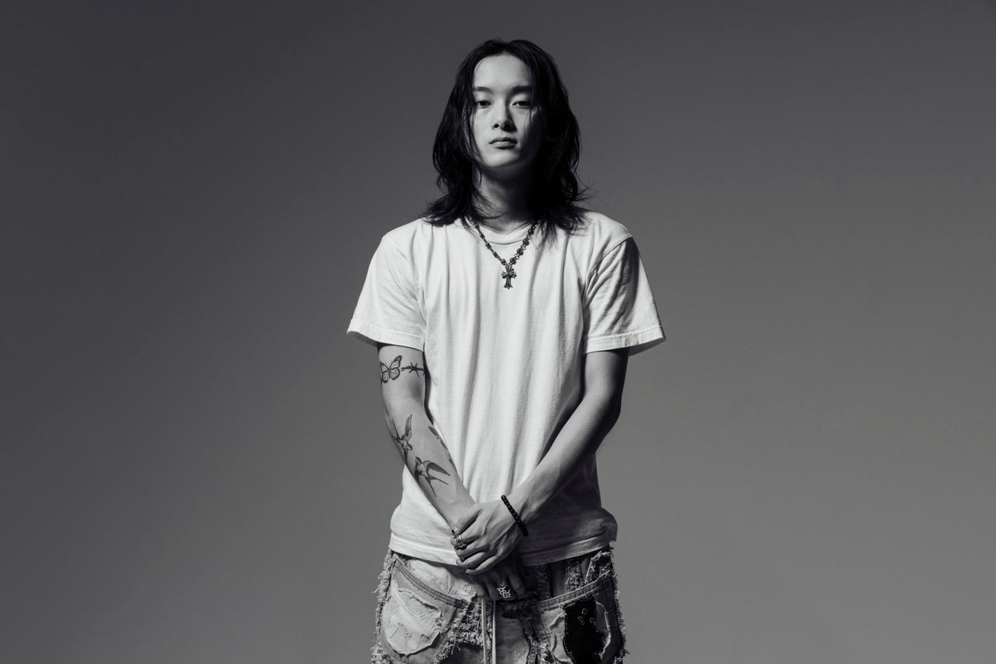 S/S tee type-2 (SORA AOTA) -WHITE-