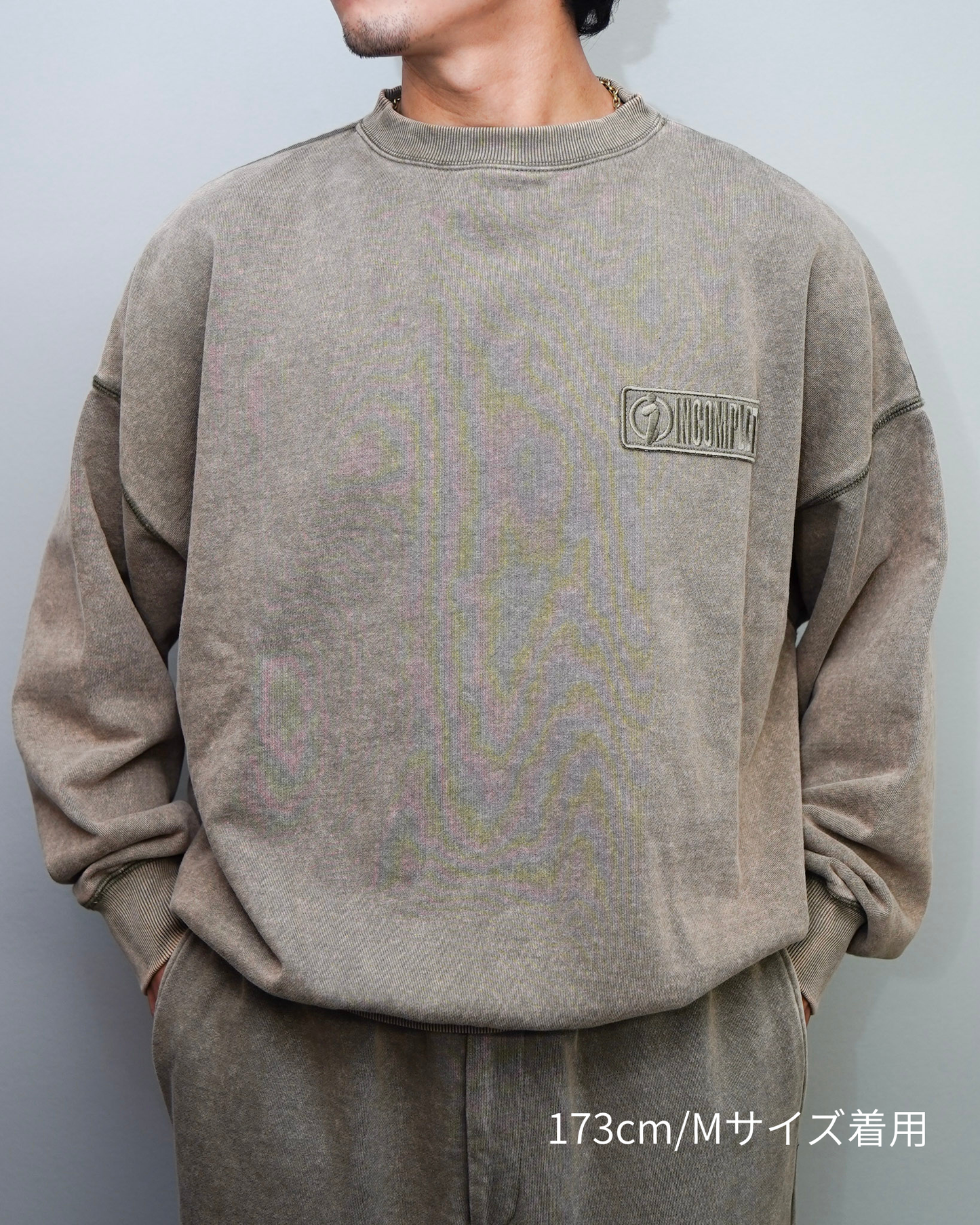 Faded sweat shirts type-1