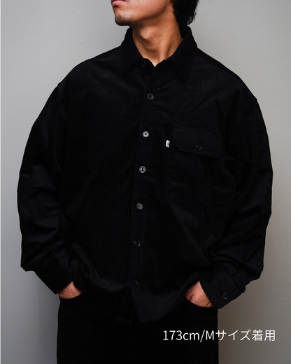 Corduroy work shirt