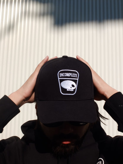 Twill 5panel cap type-1 -BLUE-