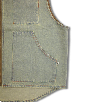 Denim Work Vest