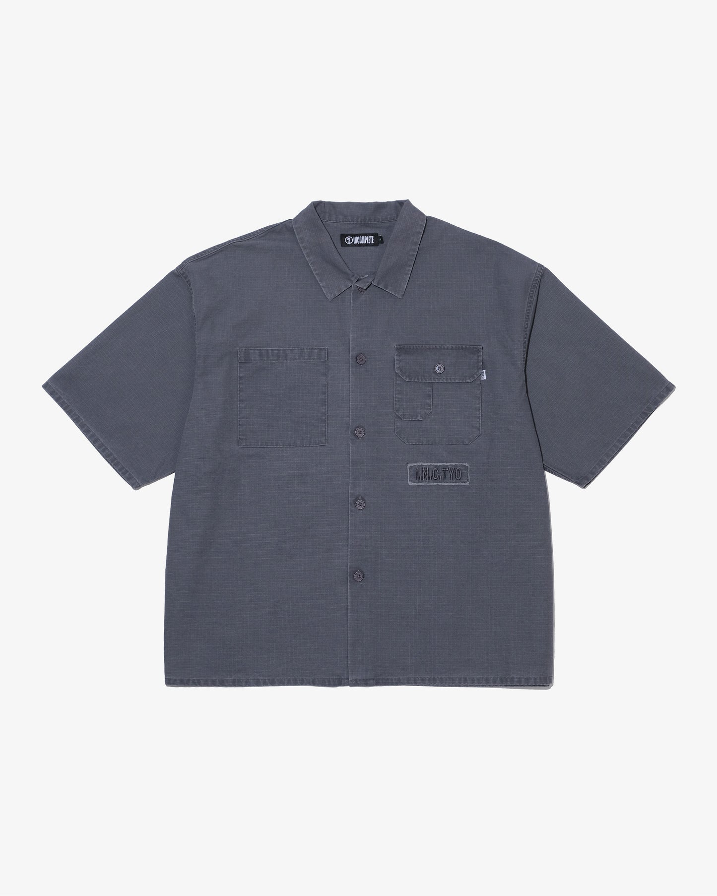 Ripstop S/S shirts -GRAY-
