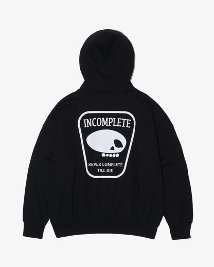 Hoodie type-1  -BLACK-