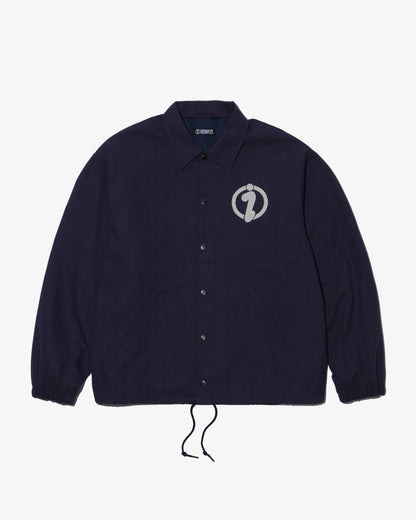 Herringbone Coach Jacket -NAVY-
