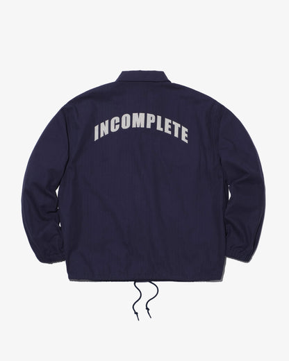 Herringbone Coach Jacket -NAVY-