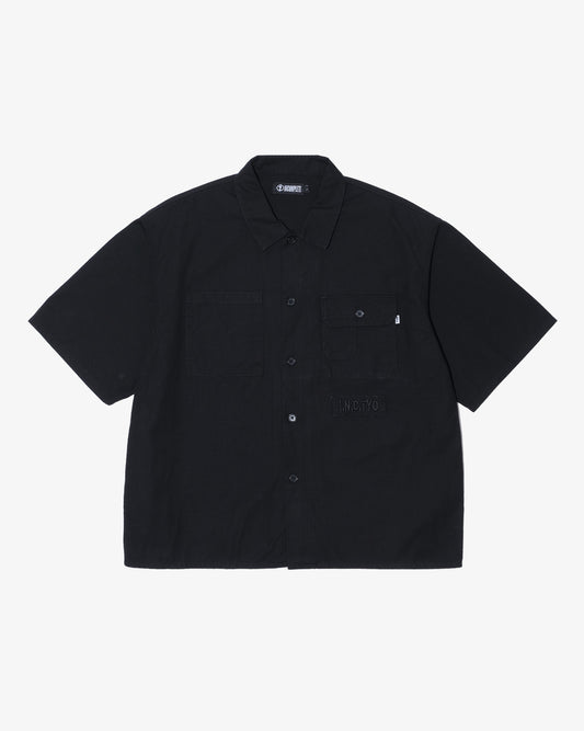 Ripstop S/S shirts -BLACK-