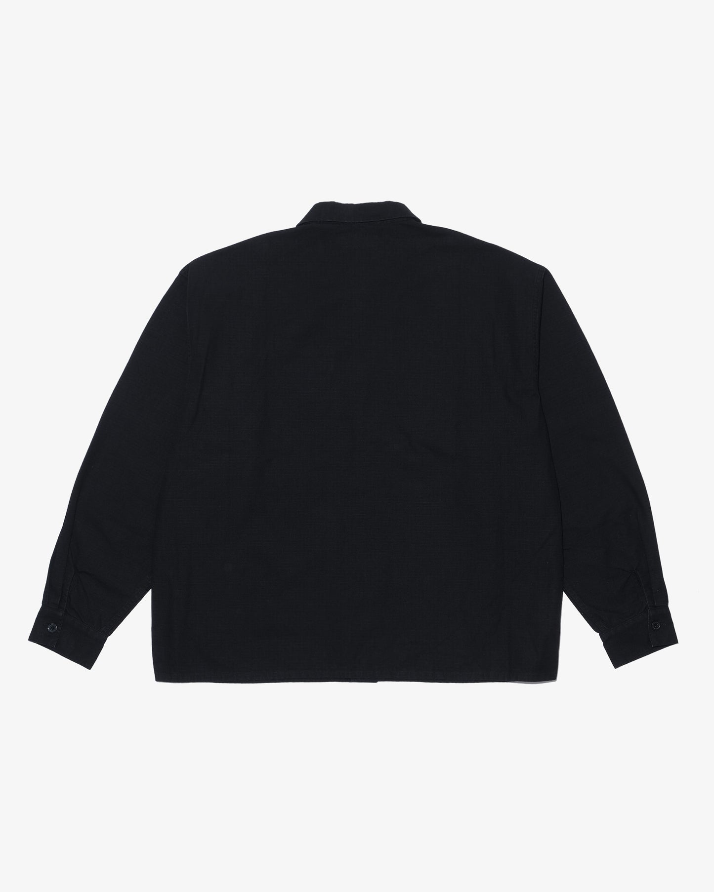 Ripstop L/S shirts -BLACK-