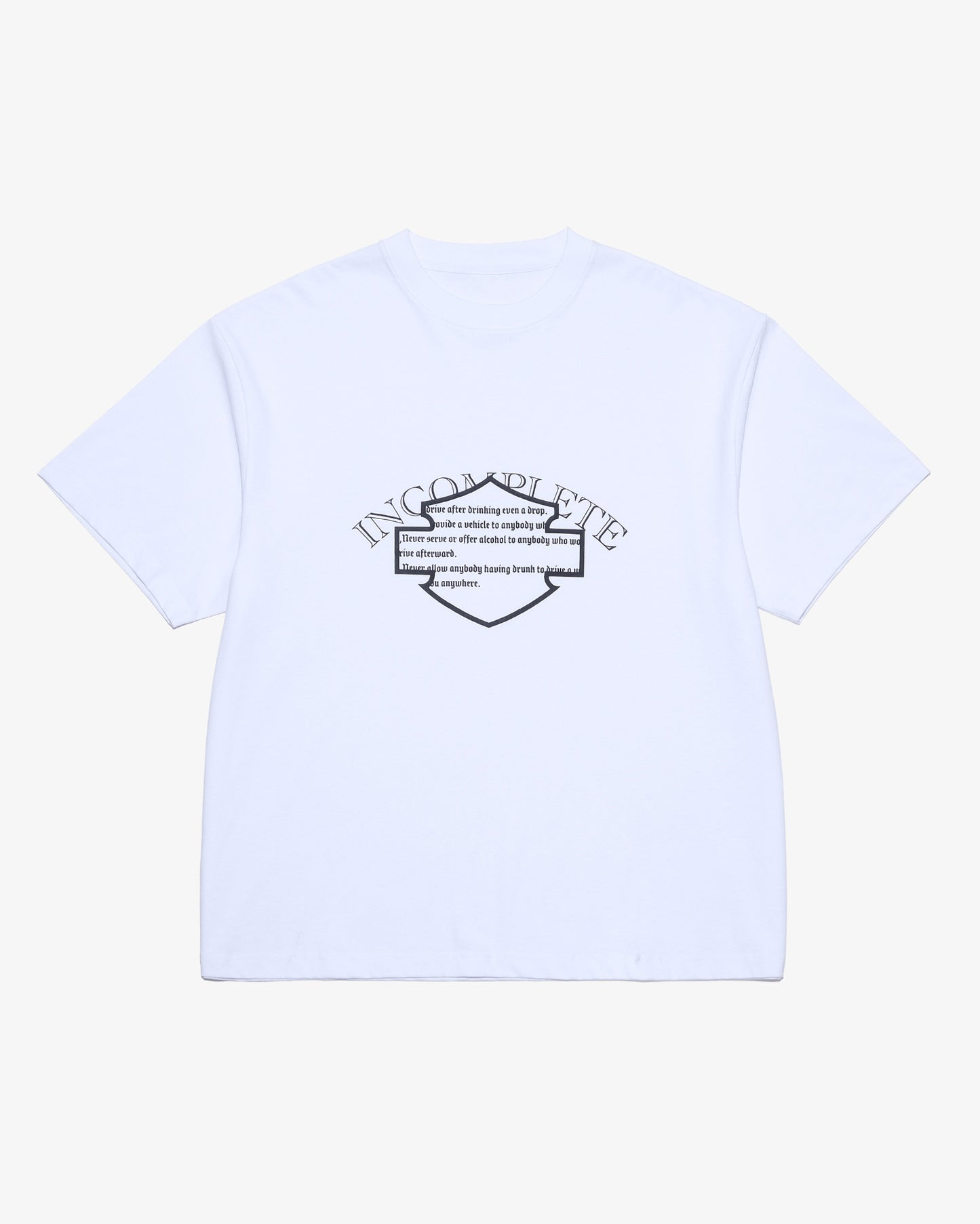 S/S Tee type-1 -WHITE-