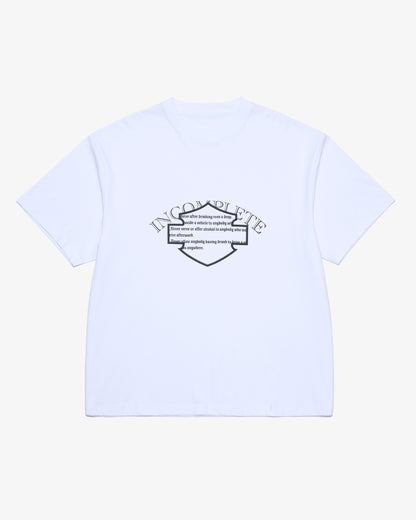 S/S Tee type-1 -WHITE-