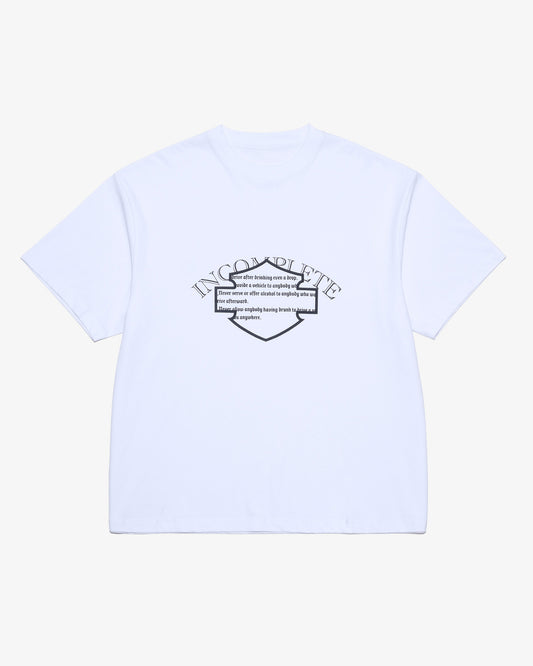 S/S Tee type-1 -WHITE-