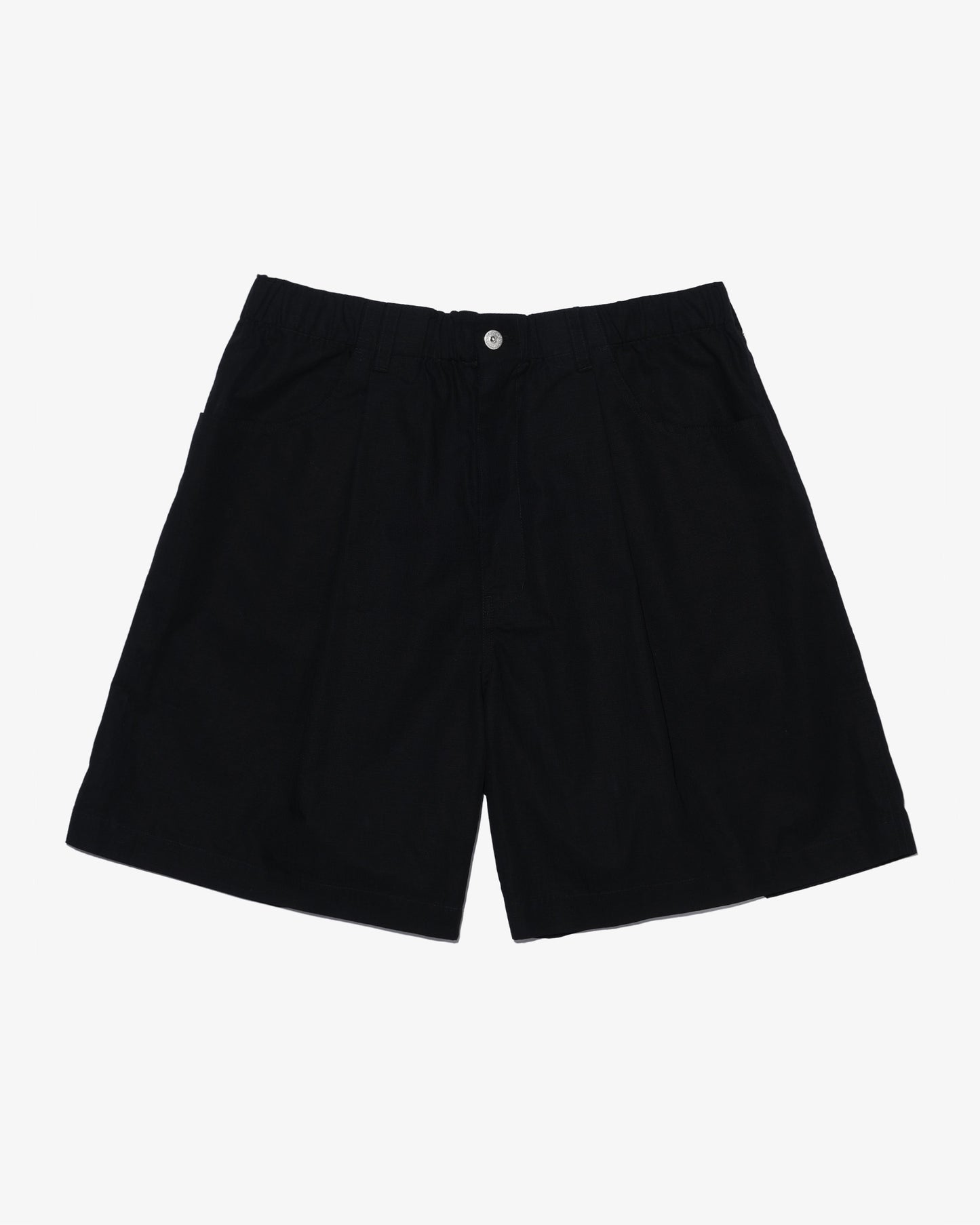 Ripstop military shorts -BLACK-