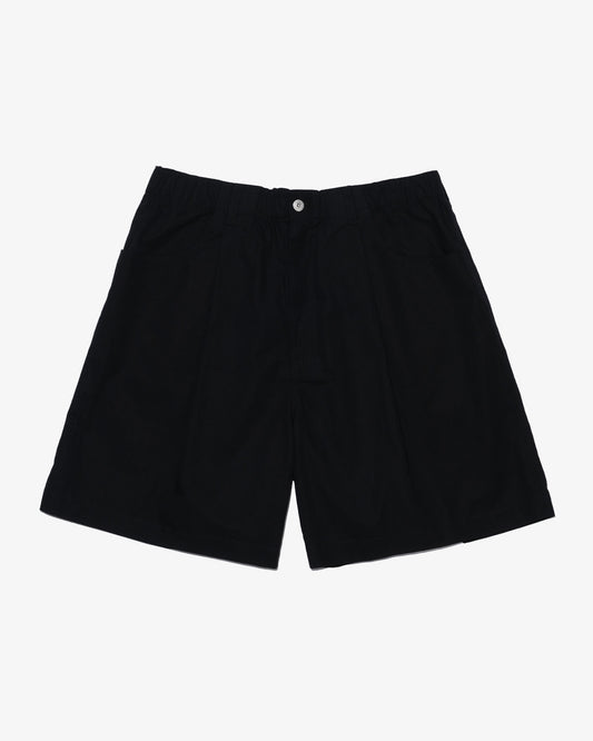 Ripstop military shorts -BLACK-