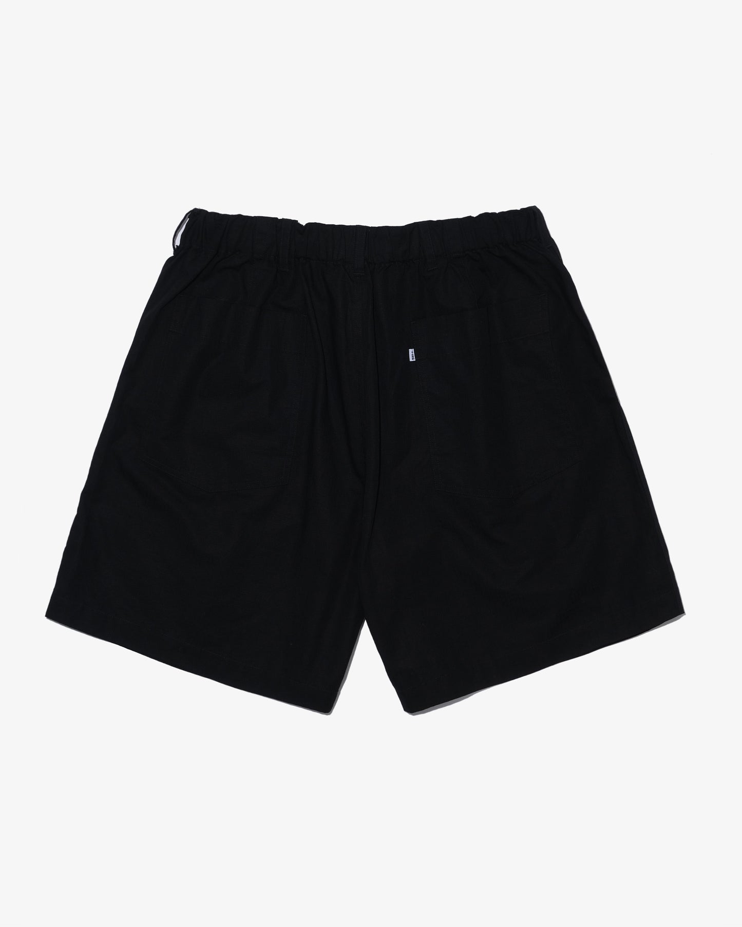 Ripstop military shorts -BLACK-