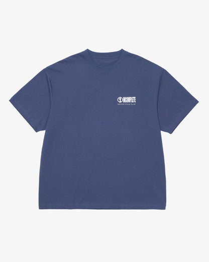 S/S Tee type-3 -BLUE-
