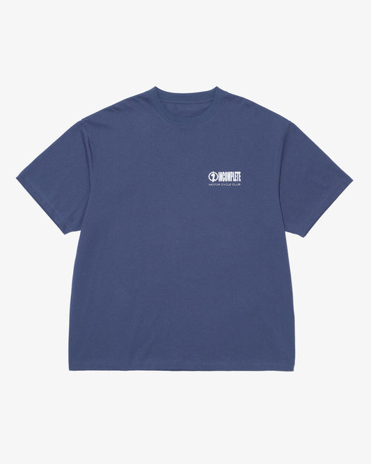 S/S Tee type-3 -BLUE-