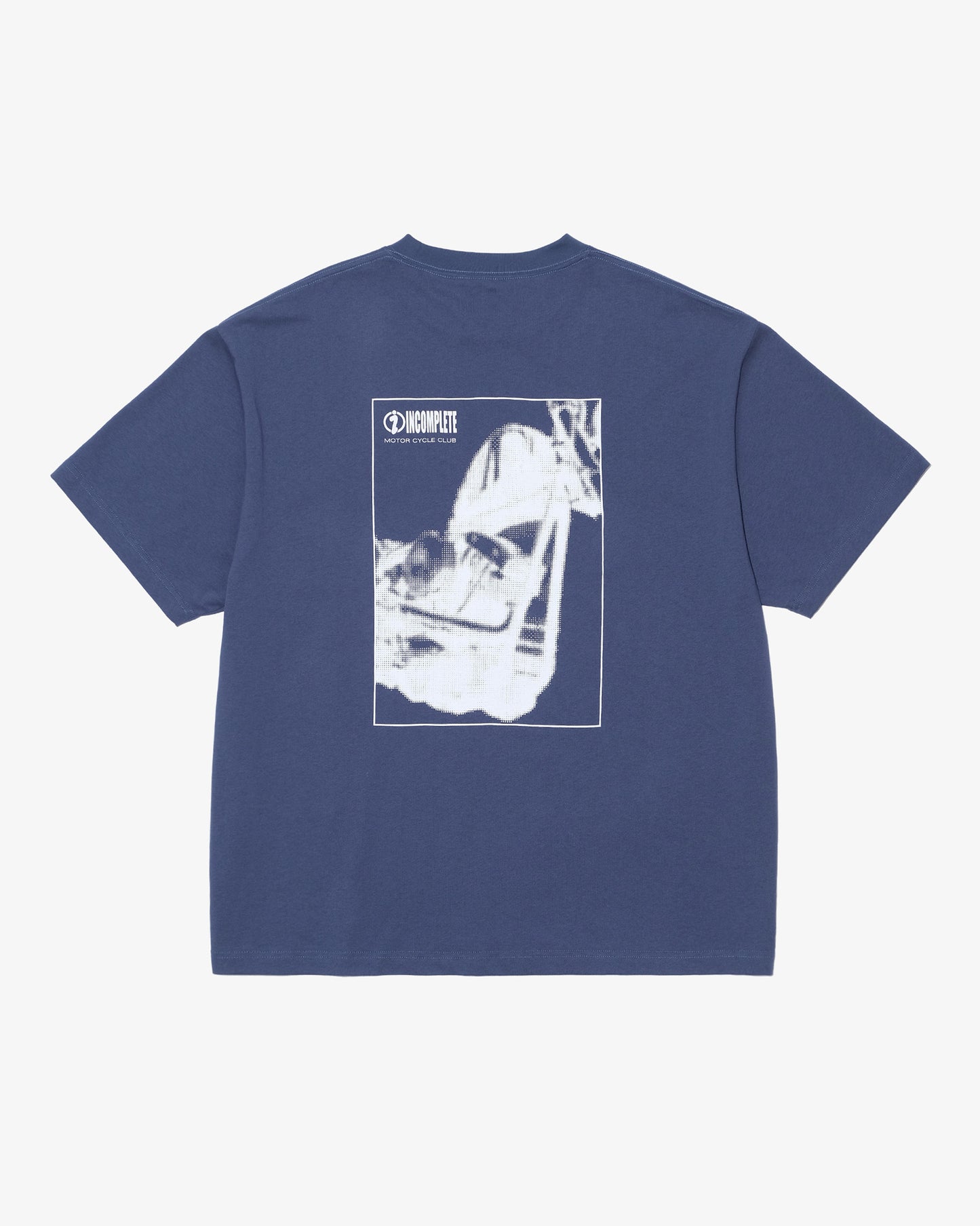 S/S Tee type-3 -BLUE-