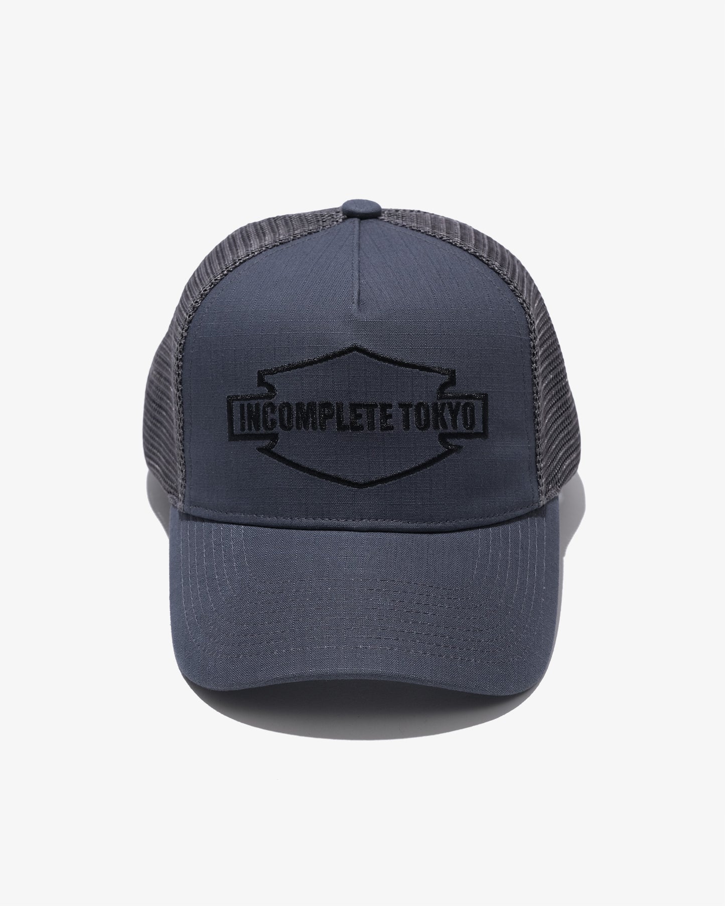Ripstop mesh cap -GRAY-