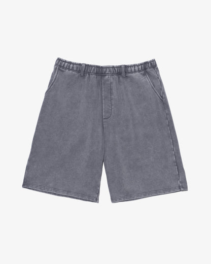 Faded Sweat shorts (SORA AOTA) -BLACK-