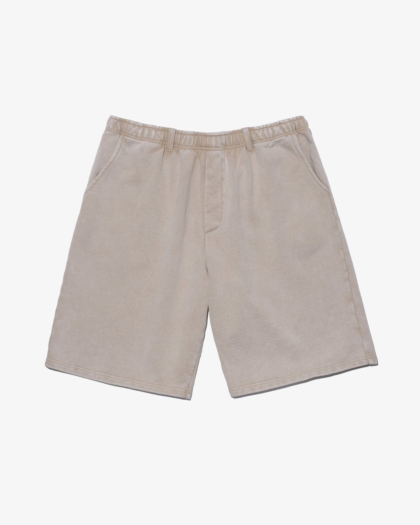 Faded Sweat shorts (SORA AOTA) -IVORY-