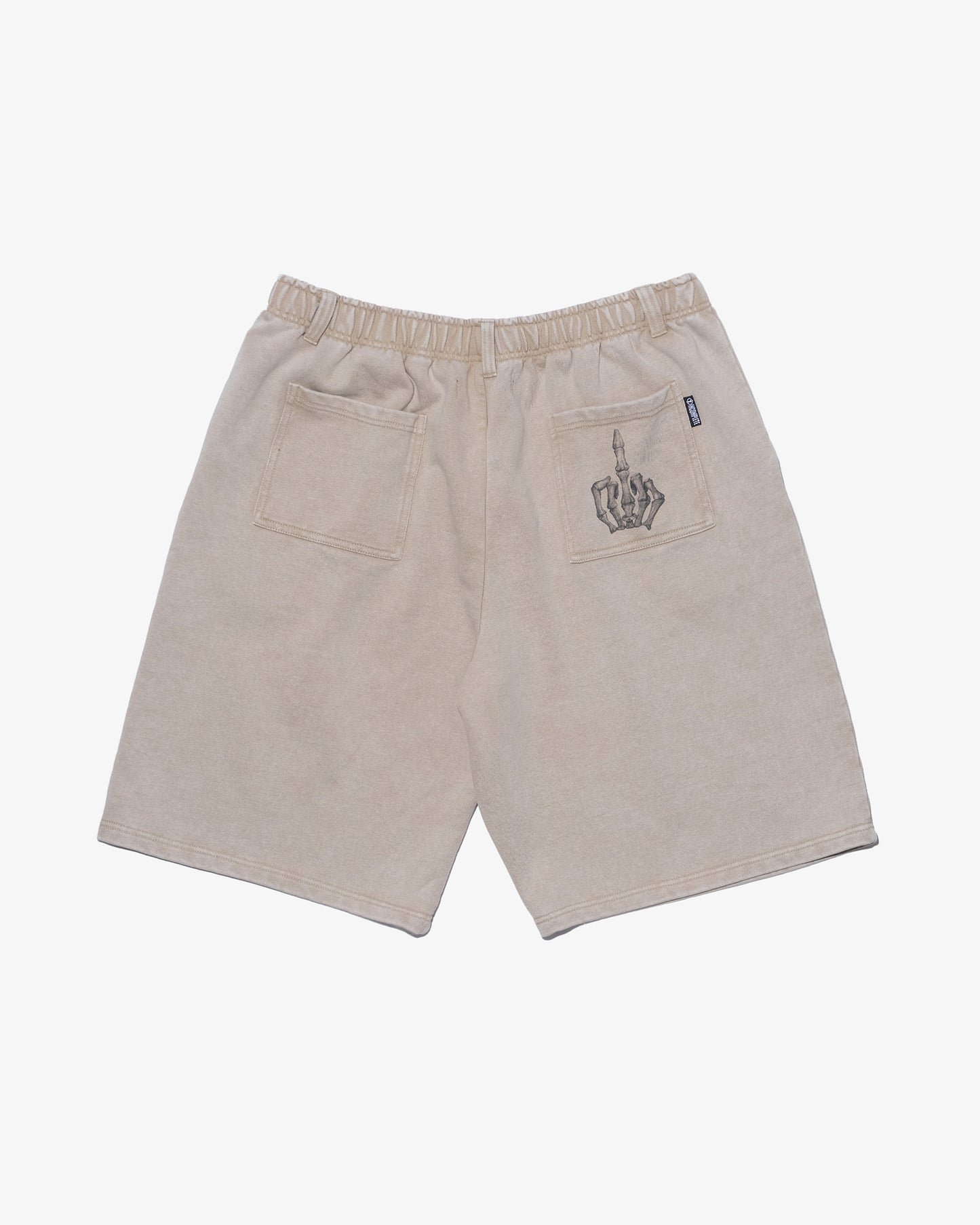 Faded Sweat shorts (SORA AOTA) -IVORY-