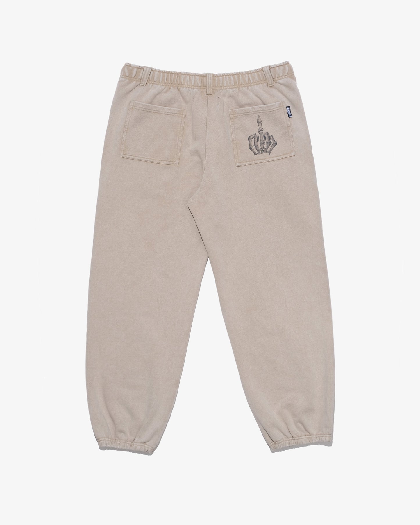 Faded sweat pants (SORA AOTA) -IVORY-