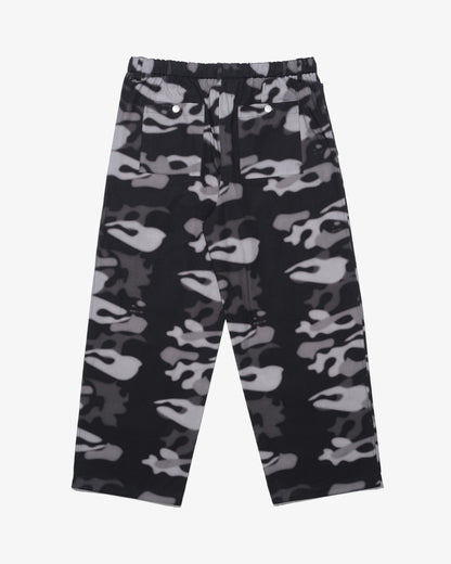 Ripstop wide camo pants