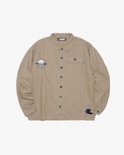 Herringbone work shirts