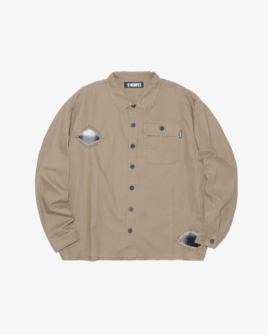 Herringbone work shirts