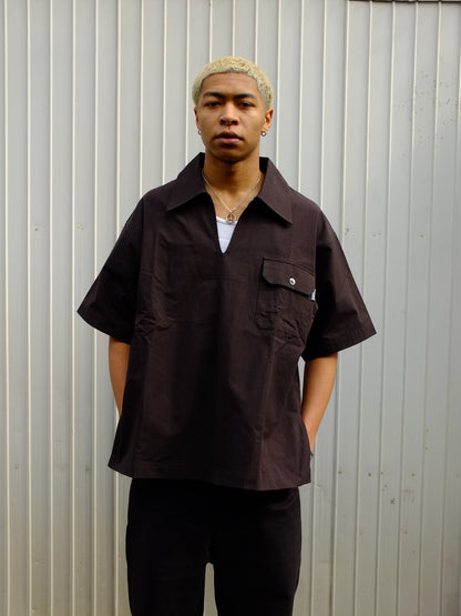 Skipper shirts -BLACK-