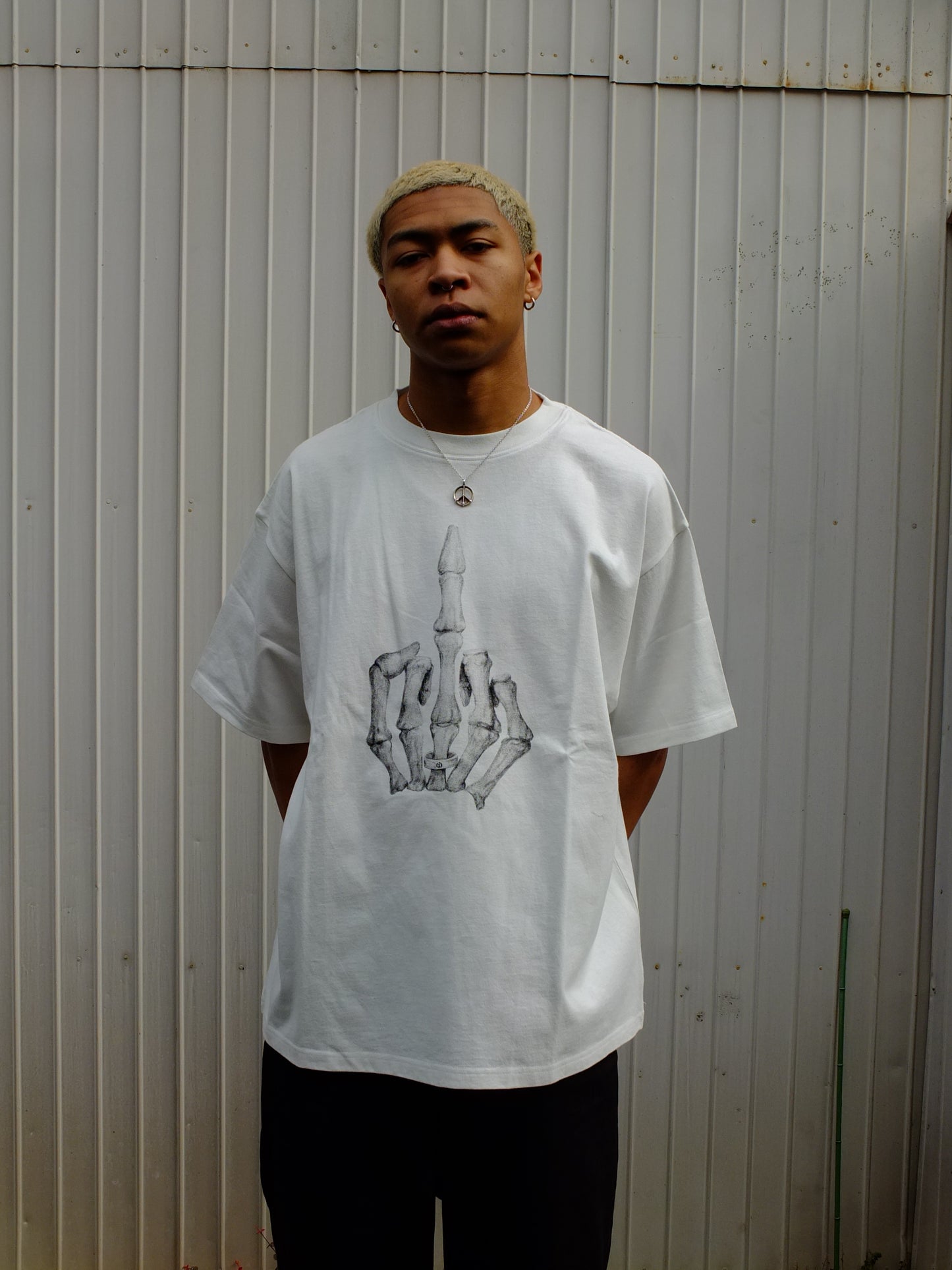 S/S tee type-1 (SORA AOTA) -WHITE-
