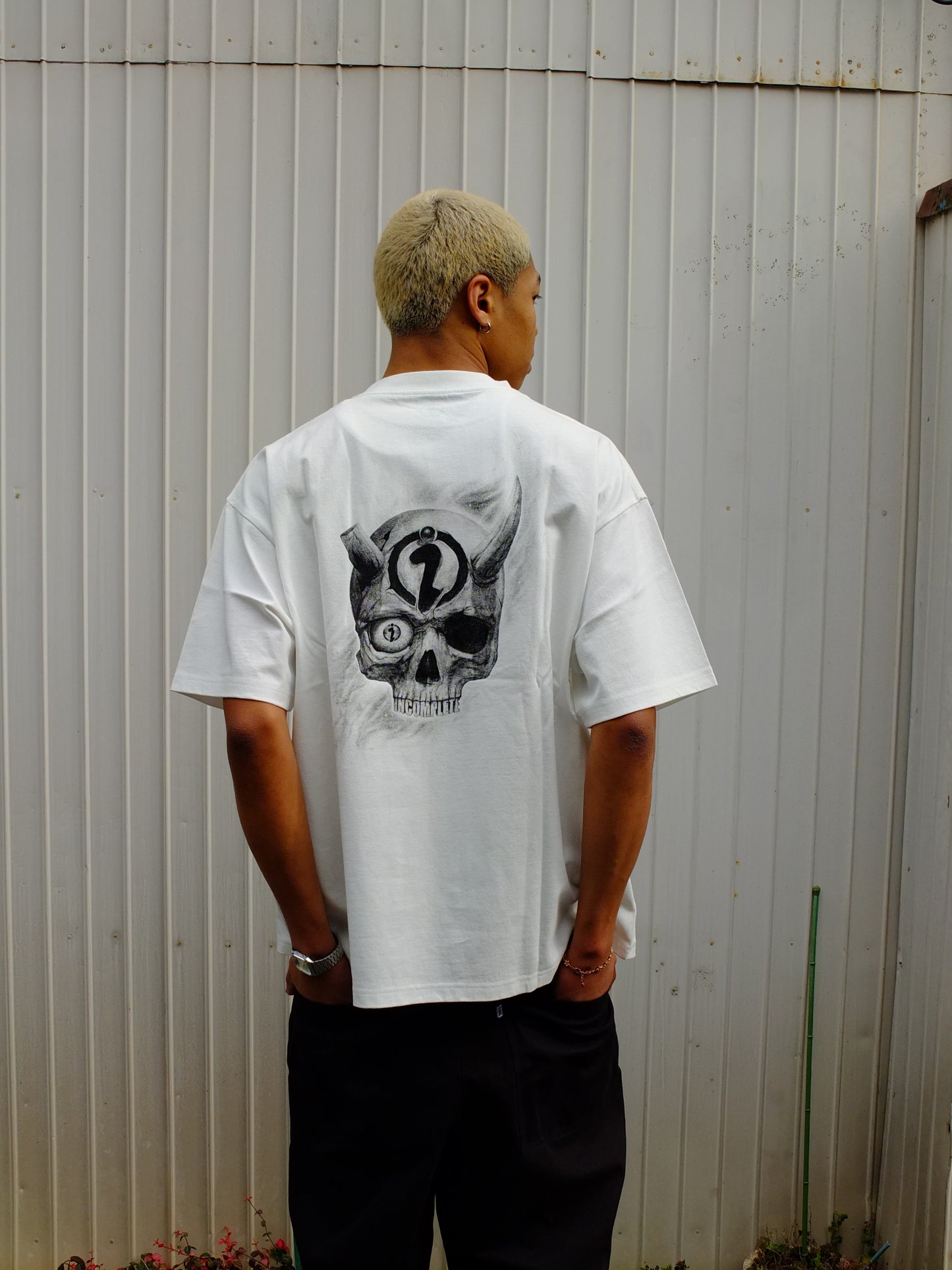 S/S tee type-2 (SORA AOTA) -WHITE-