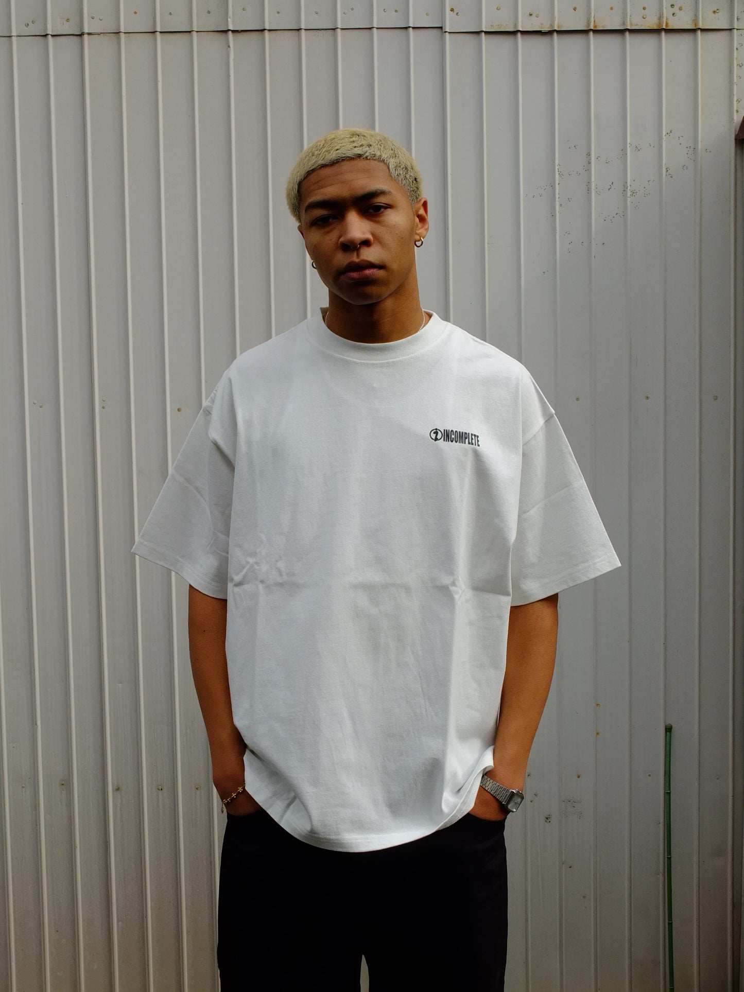 S/S tee type-3 -WHITE-