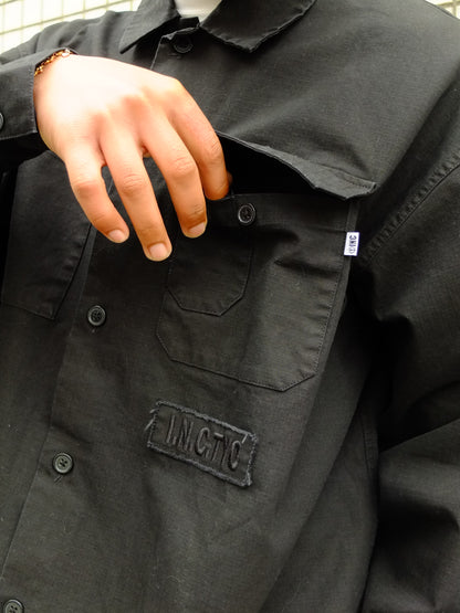 Ripstop L/S shirts -GRAY-