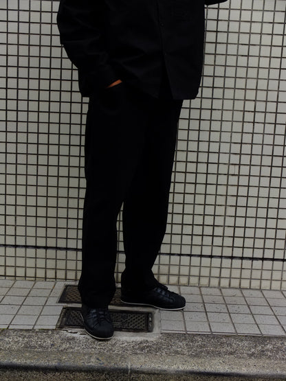 Ripstop  work pants　-BLACK-