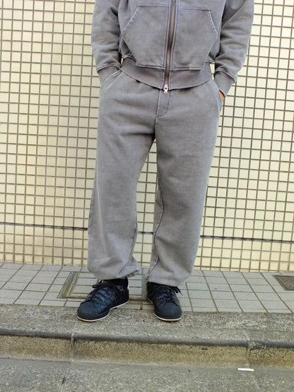 Faded Sweat pants (SORA AOTA) -BLACK-