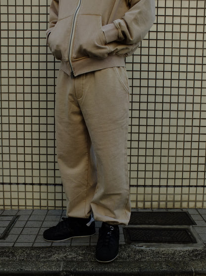 Faded sweat pants (SORA AOTA) -IVORY-