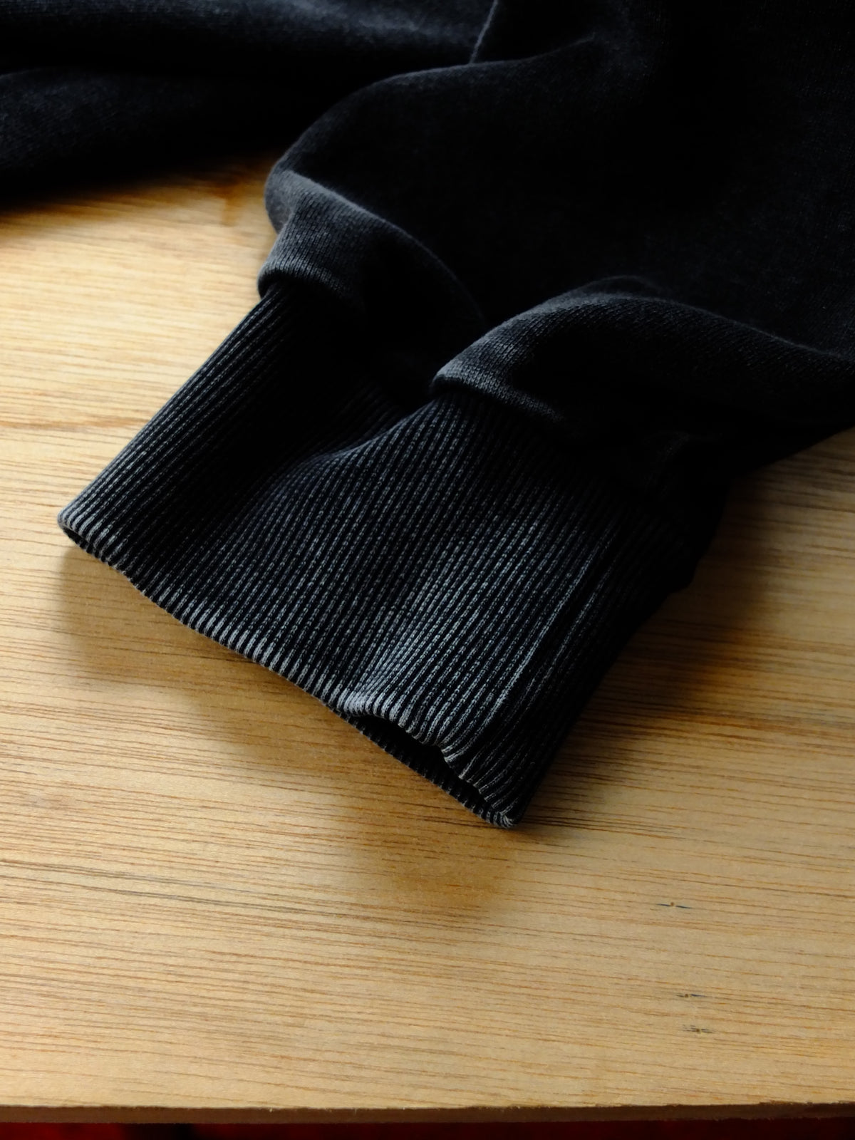 Faded zip cardigan