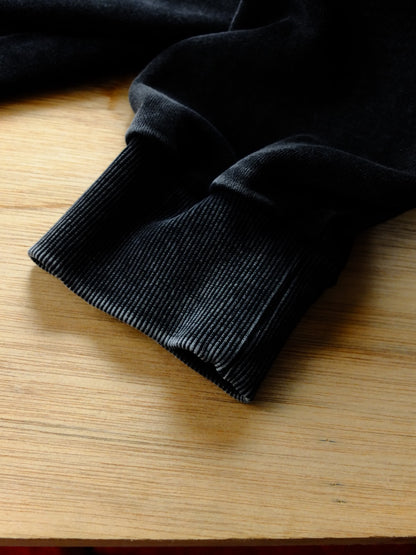 Faded zip cardigan