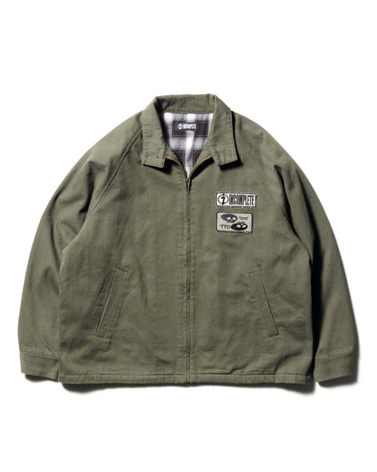 Herringbone drizzler jacket