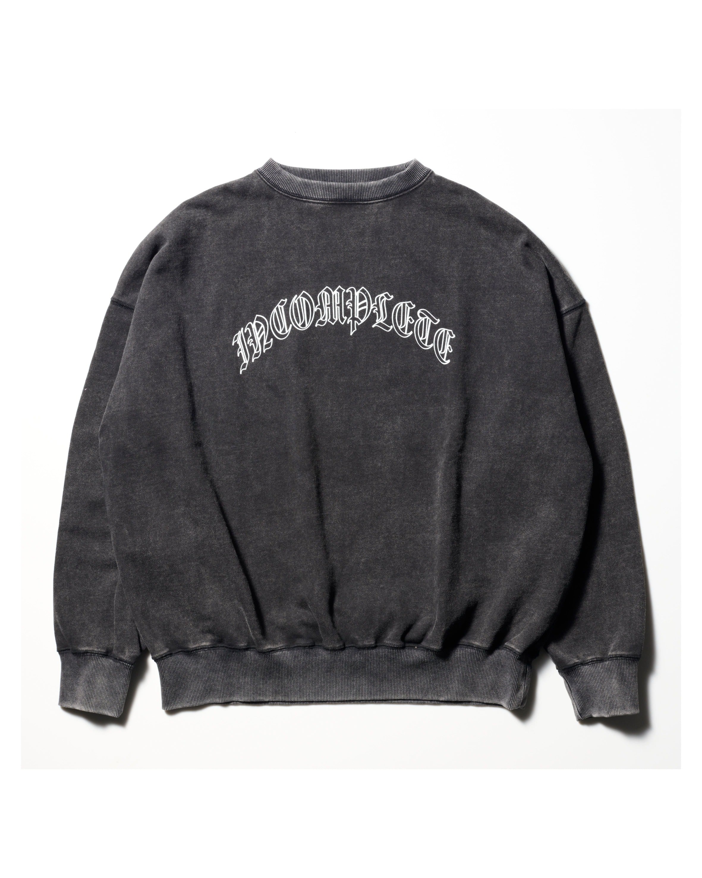 Faded sweat shirts type-2 – Incomplete Tokyo
